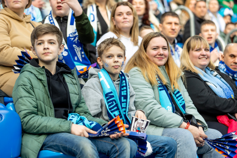 Болельщики на матче «Зенит» — «Оренбург»