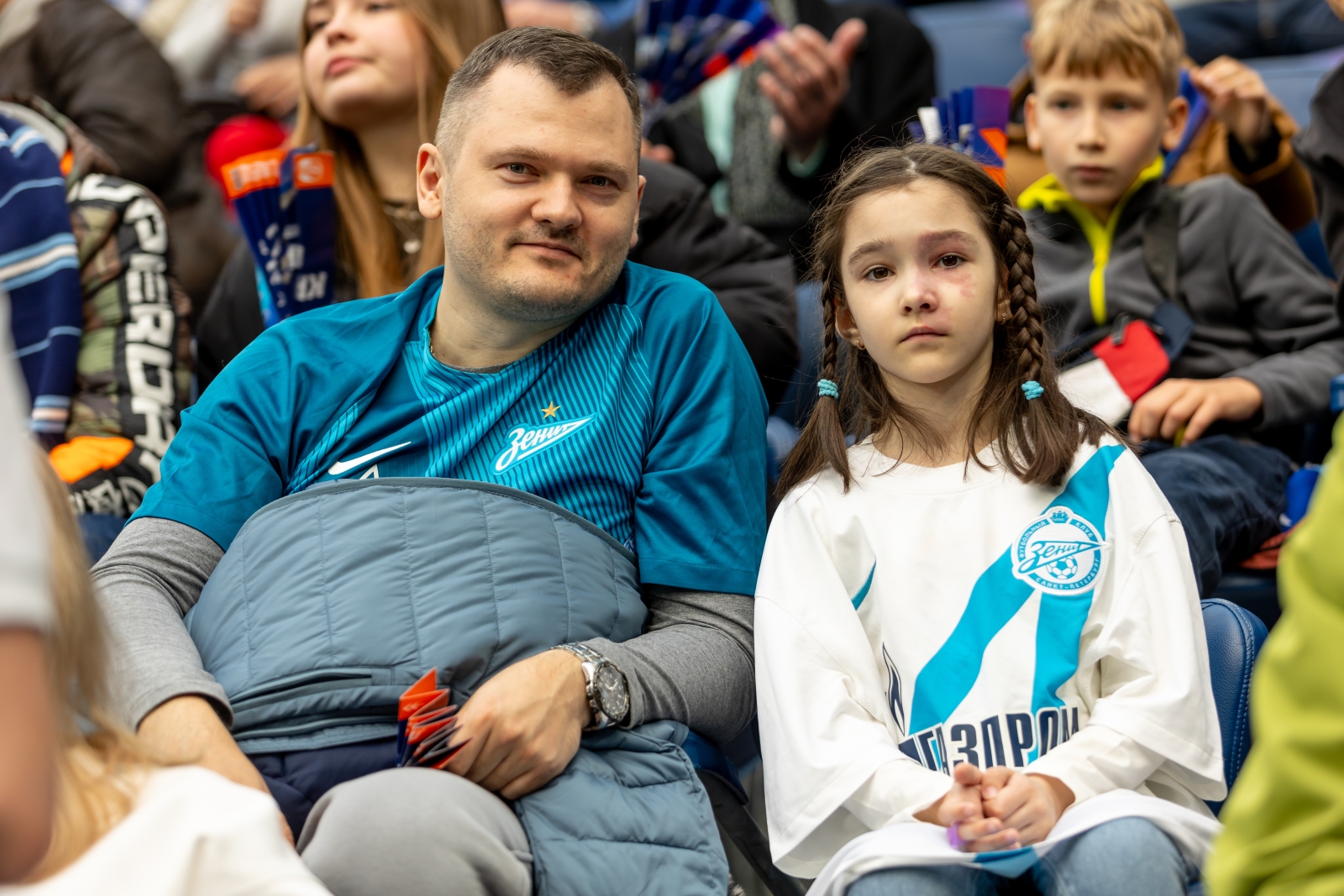 Болельщики на матче «Зенит» — «Оренбург»