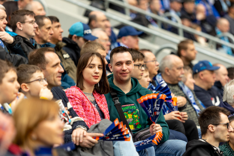 Болельщики на матче «Зенит» — «Оренбург»