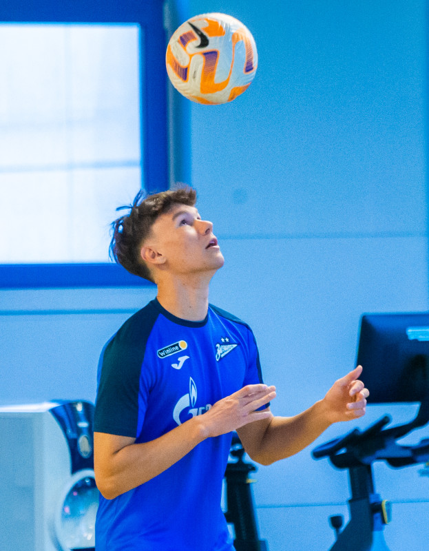 Тренировка «Зенита» перед матчем с «Рубином»