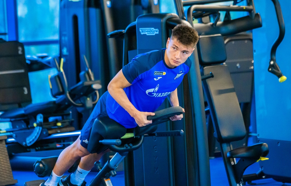 Тренировка «Зенита» перед матчем с «Рубином»