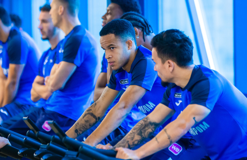 Тренировка «Зенита» перед матчем с «Рубином»