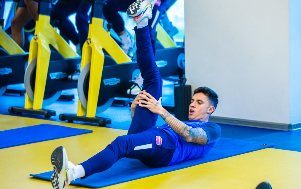 Тренировка «Зенита» перед матчем с «Рубином»