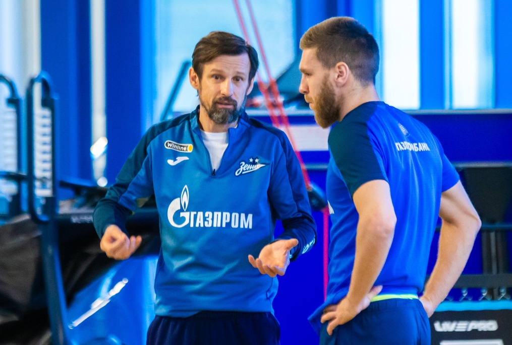 Тренировка «Зенита» перед матчем с «Рубином»