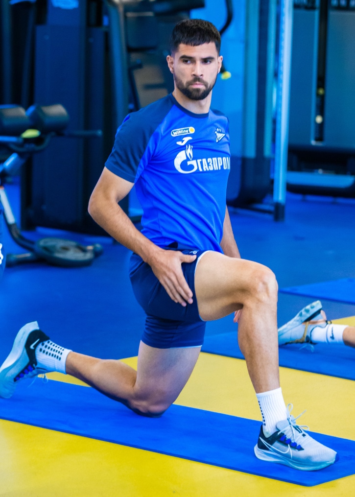 Тренировка «Зенита» перед матчем с «Рубином»