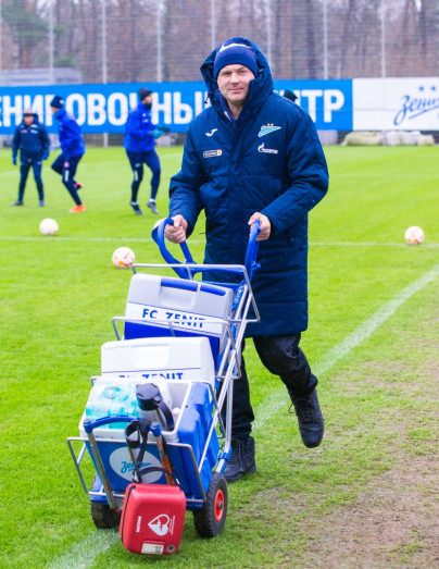 Тренировка «Зенита» перед матчем с «Рубином»