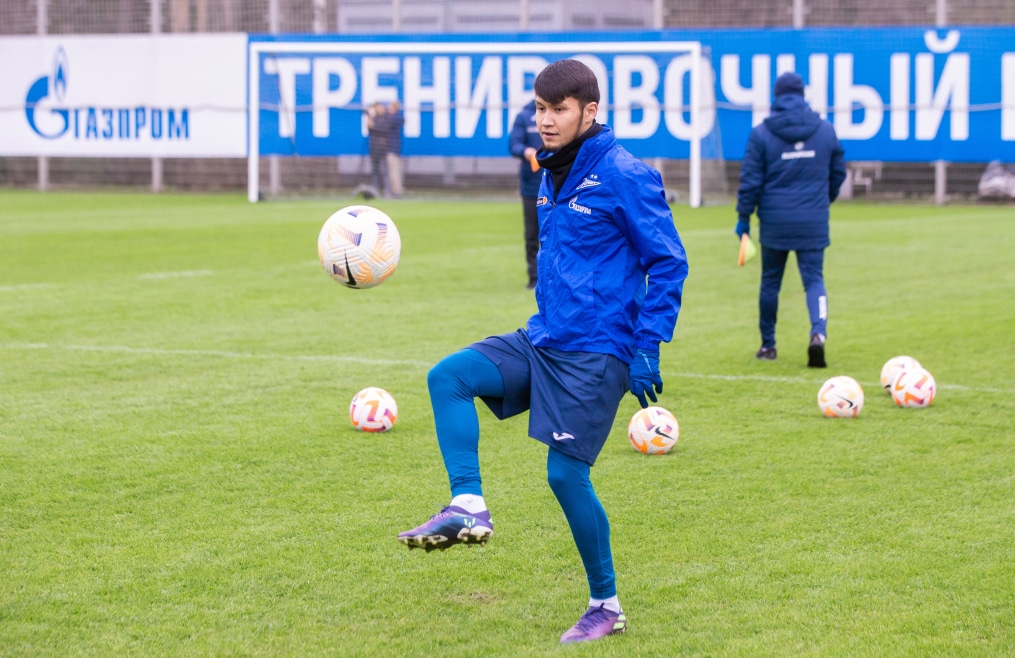 Открытая тренировка «Зенита» перед матчем с «Динамо»