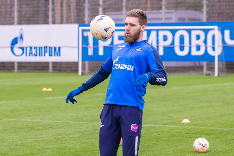 Открытая тренировка «Зенита» перед матчем с «Динамо»