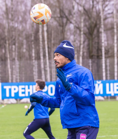 Открытая тренировка «Зенита» перед матчем с «Динамо»