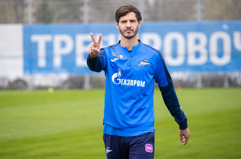 Открытая тренировка «Зенита» перед матчем с ЦСКА