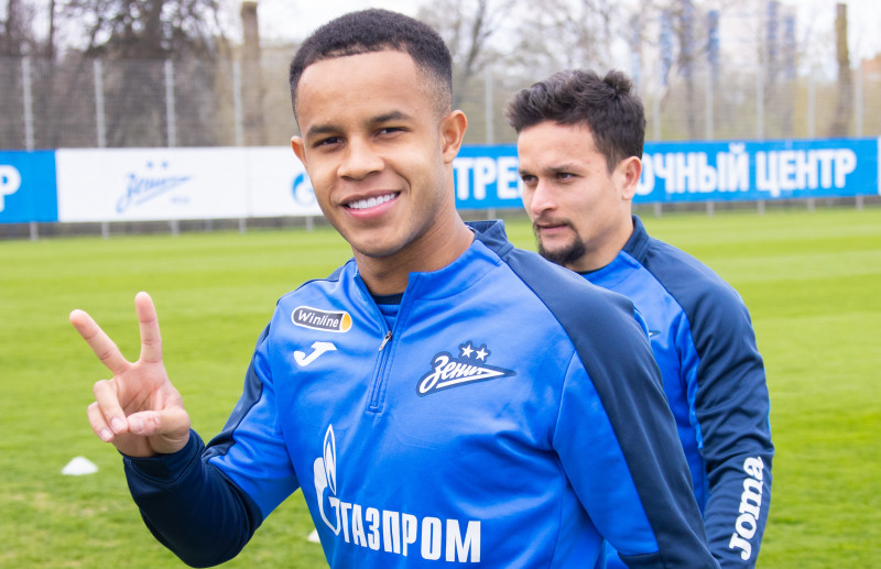 Открытая тренировка «Зенита» перед матчем с ЦСКА