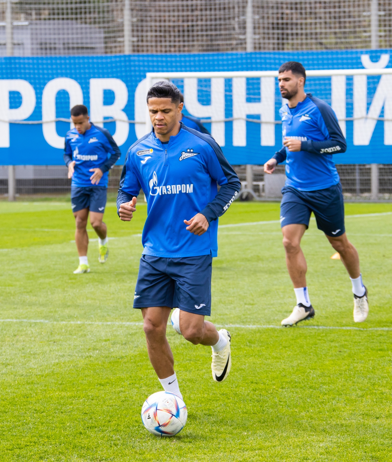 Открытая тренировка «Зенита» перед матчем с ЦСКА