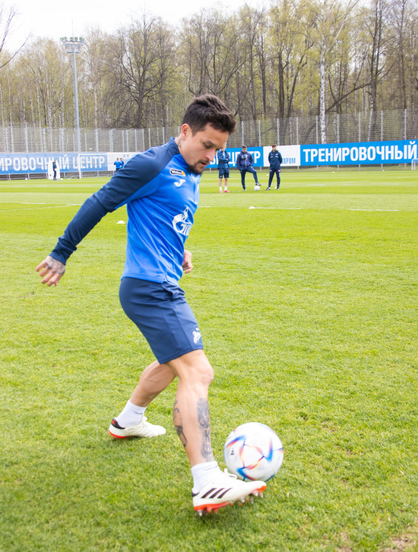 Открытая тренировка «Зенита» перед матчем с ЦСКА