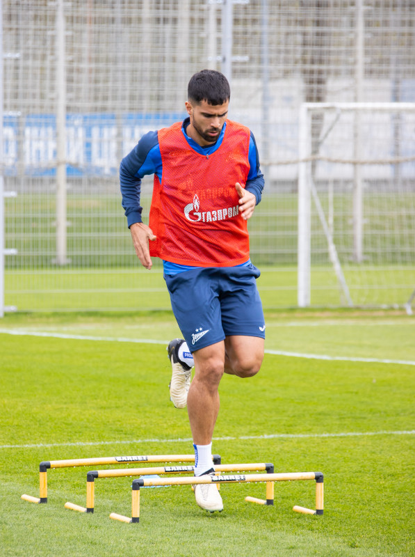 Открытая тренировка «Зенита» перед матчем с ЦСКА