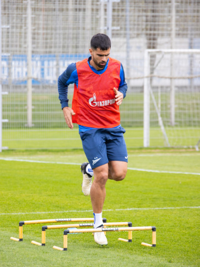 Открытая тренировка «Зенита» перед матчем с ЦСКА