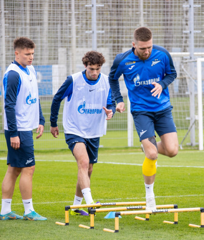 Открытая тренировка «Зенита» перед матчем с ЦСКА