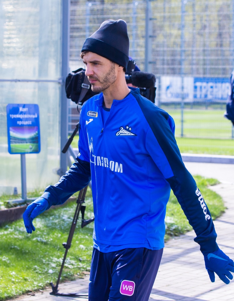 Открытая тренировка «Зенита» перед матчем с ЦСКА