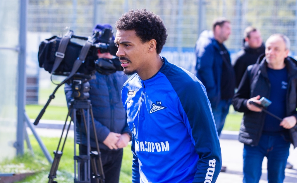 Открытая тренировка «Зенита» перед матчем с ЦСКА