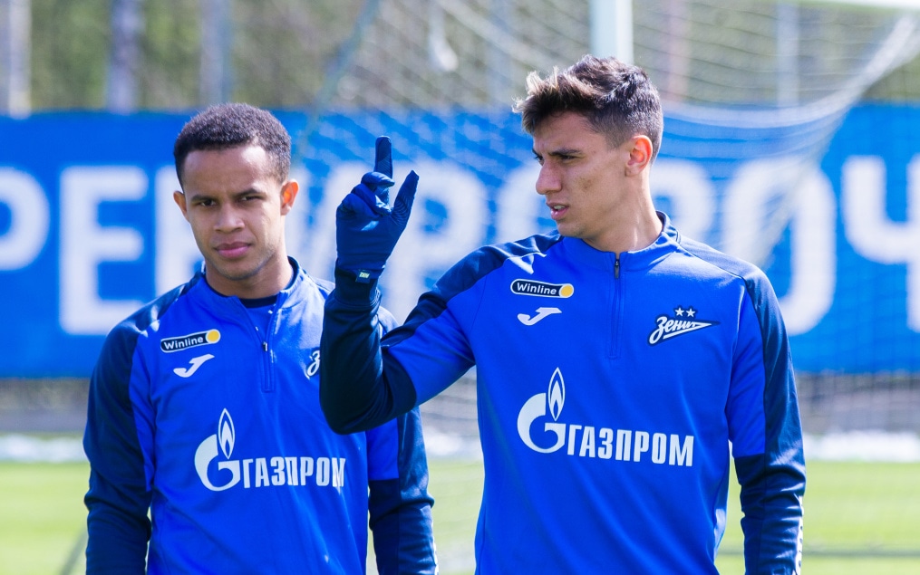Открытая тренировка «Зенита» перед матчем с ЦСКА