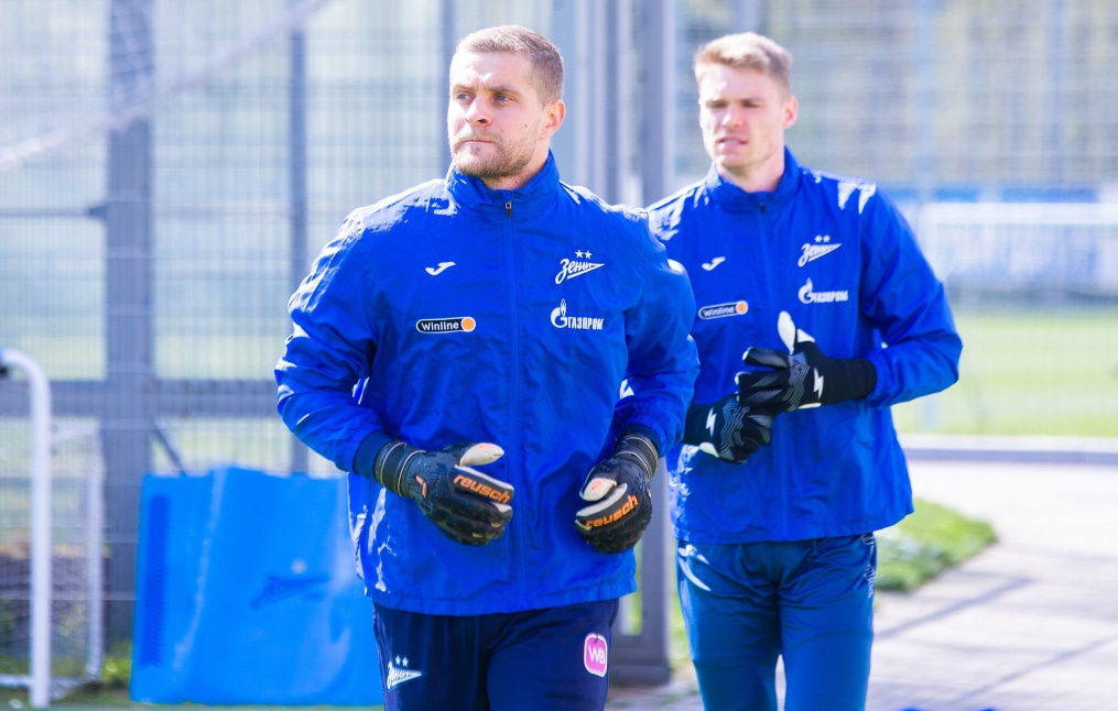 Открытая тренировка «Зенита» перед матчем с ЦСКА