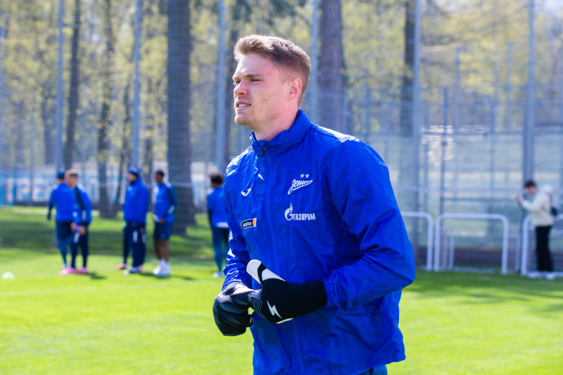 Открытая тренировка «Зенита» перед матчем с ЦСКА