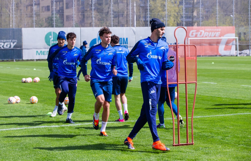 Открытая тренировка «Зенита» перед матчем с ЦСКА