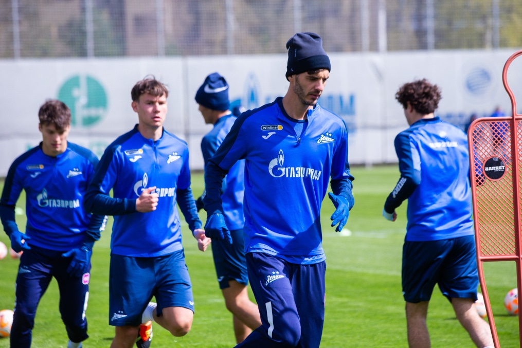 Открытая тренировка «Зенита» перед матчем с ЦСКА