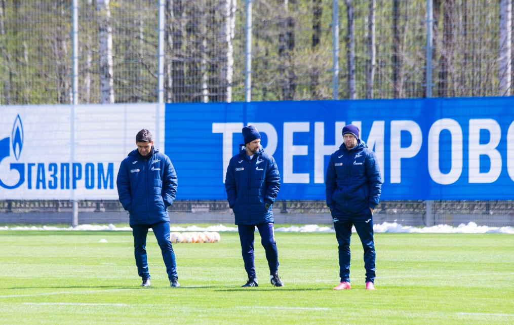Открытая тренировка «Зенита» перед матчем с ЦСКА