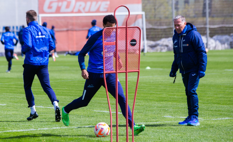 Открытая тренировка «Зенита» перед матчем с ЦСКА