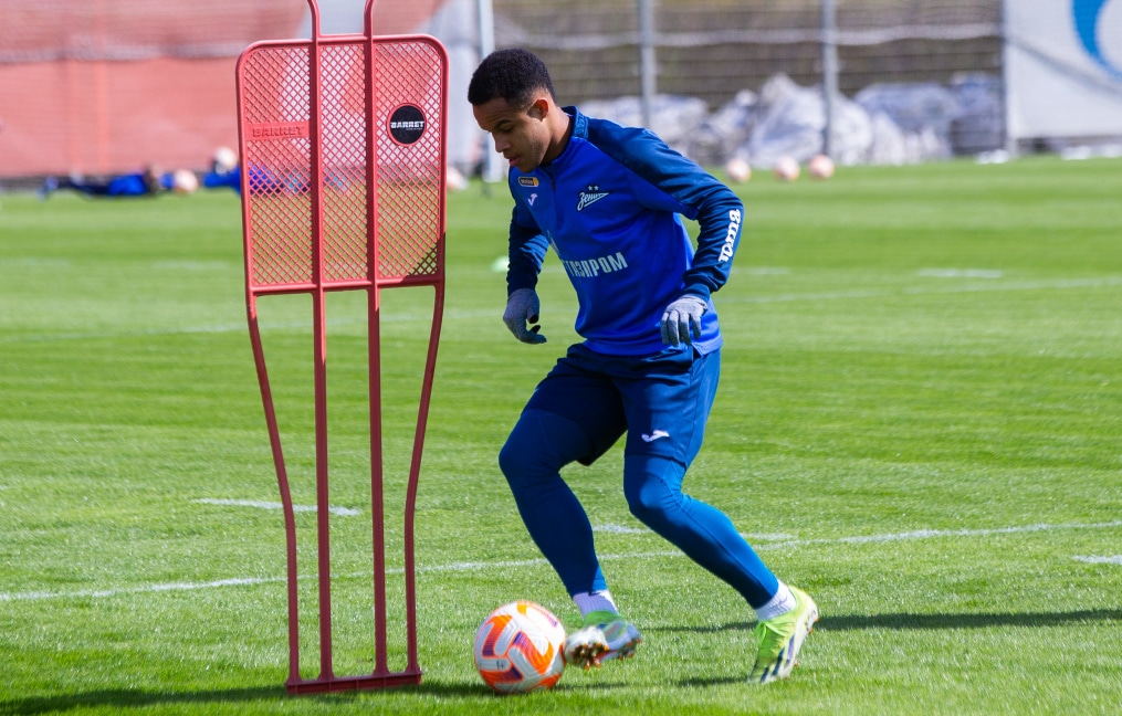 Открытая тренировка «Зенита» перед матчем с ЦСКА