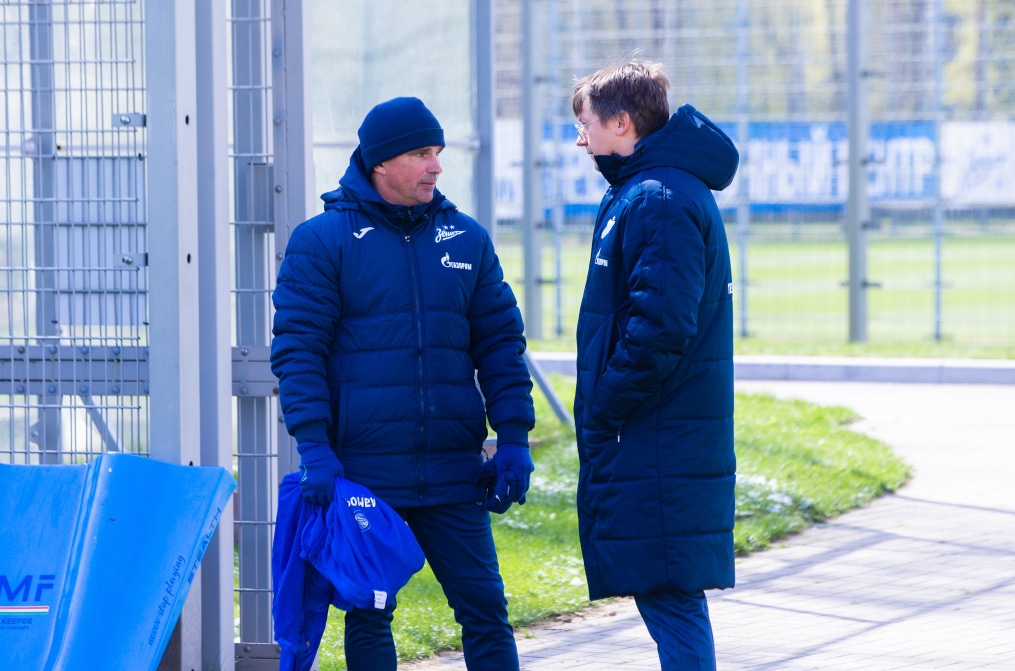 Открытая тренировка «Зенита» перед матчем с ЦСКА