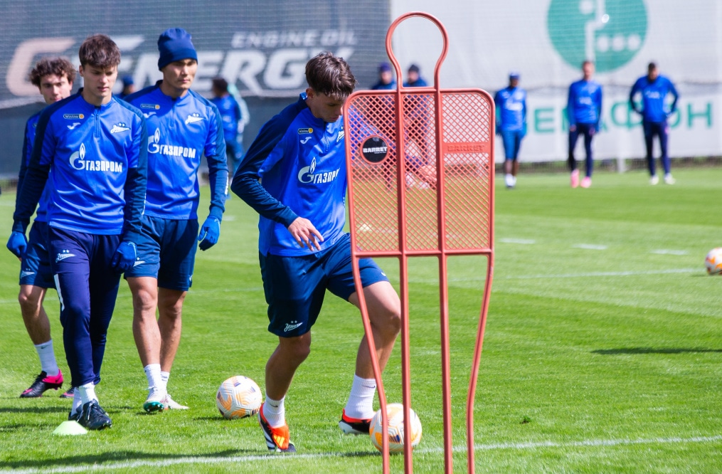 Открытая тренировка «Зенита» перед матчем с ЦСКА