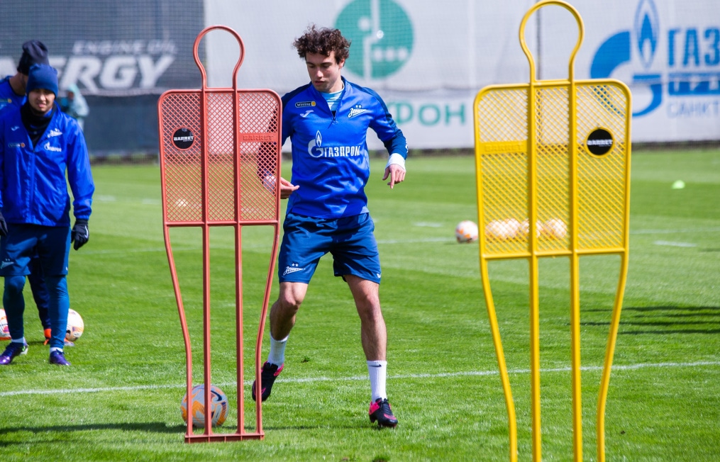 Открытая тренировка «Зенита» перед матчем с ЦСКА