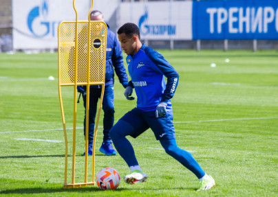 Открытая тренировка «Зенита» перед матчем с ЦСКА