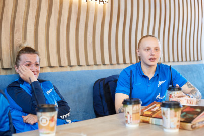 Выезд женской команды в Красноярск на матч с «Енисеем»