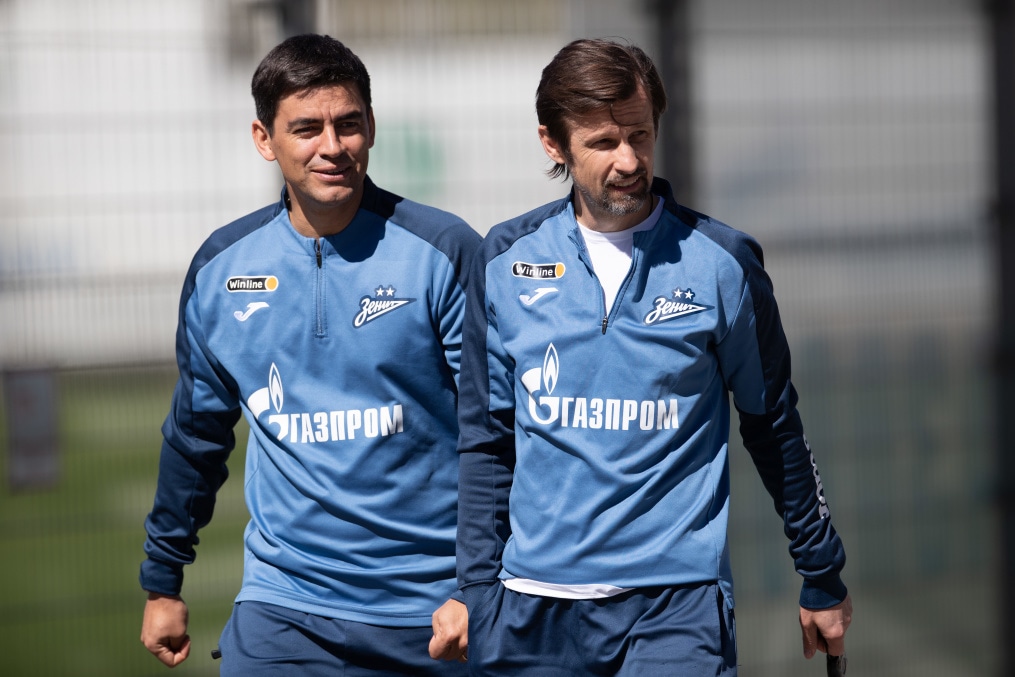 Открытая тренировка «Зенита» перед матчем с «Ахматом»