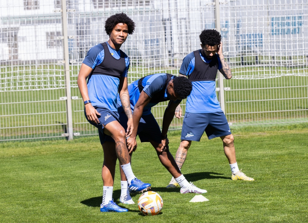 Открытая тренировка «Зенита» перед матчем с «Ахматом»