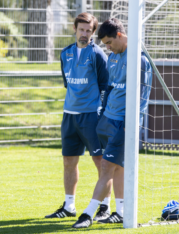 Открытая тренировка «Зенита» перед матчем с «Ахматом»