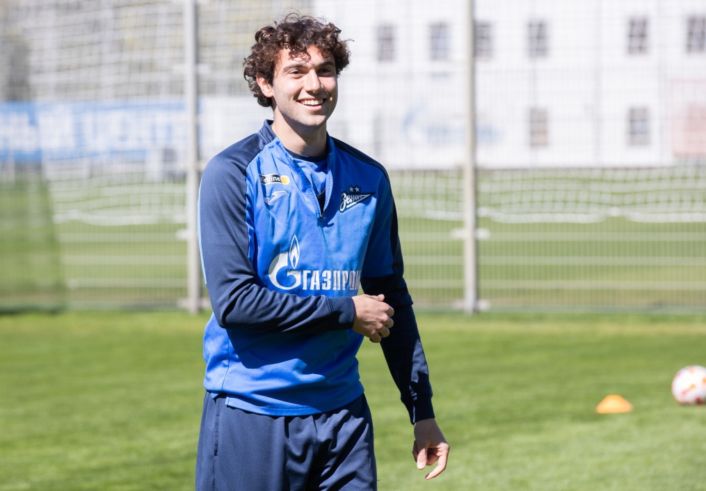 Открытая тренировка «Зенита» перед матчем с «Ахматом»