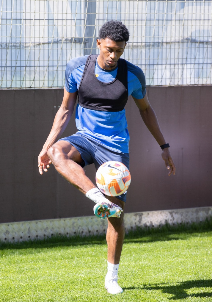 Открытая тренировка «Зенита» перед матчем с «Ахматом»