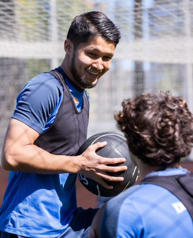 Открытая тренировка «Зенита» перед матчем с «Ахматом»
