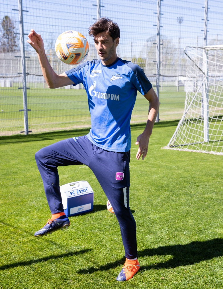 Открытая тренировка «Зенита» перед матчем с «Ахматом»