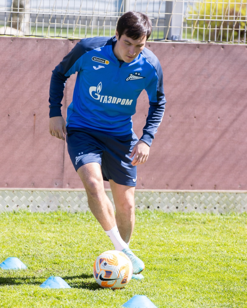 Открытая тренировка «Зенита» перед матчем с «Ахматом»