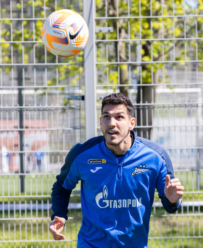 Открытая тренировка «Зенита» перед матчем с «Ахматом»