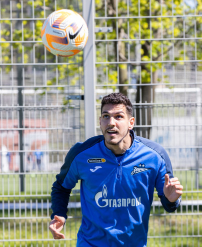 Открытая тренировка «Зенита» перед матчем с «Ахматом»