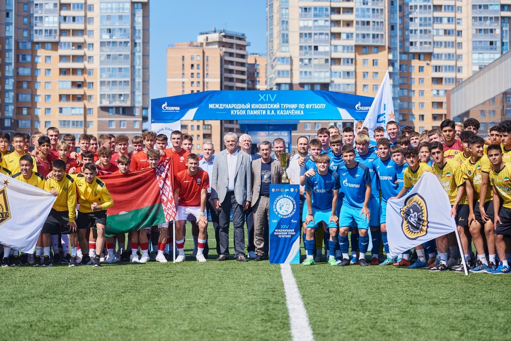 Церемония открытия XIV турнира памяти В.А. Казаченка