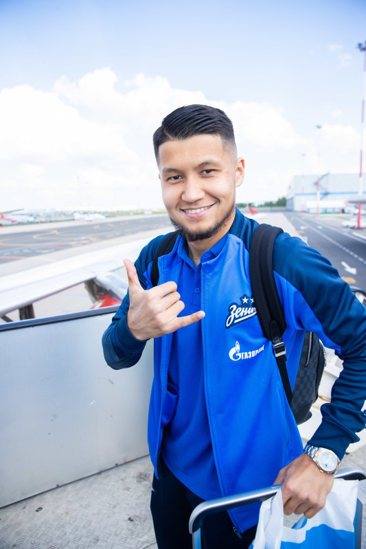 Вылет «Зенита» на матч Суперфинала Кубка России с «Балтикой»