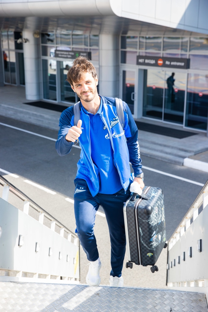 Вылет «Зенита» на матч Суперфинала Кубка России с «Балтикой»