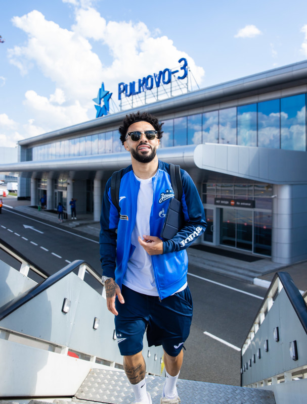 Вылет «Зенита» на матч Суперфинала Кубка России с «Балтикой»