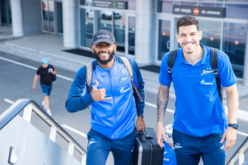 Вылет «Зенита» на матч Суперфинала Кубка России с «Балтикой»